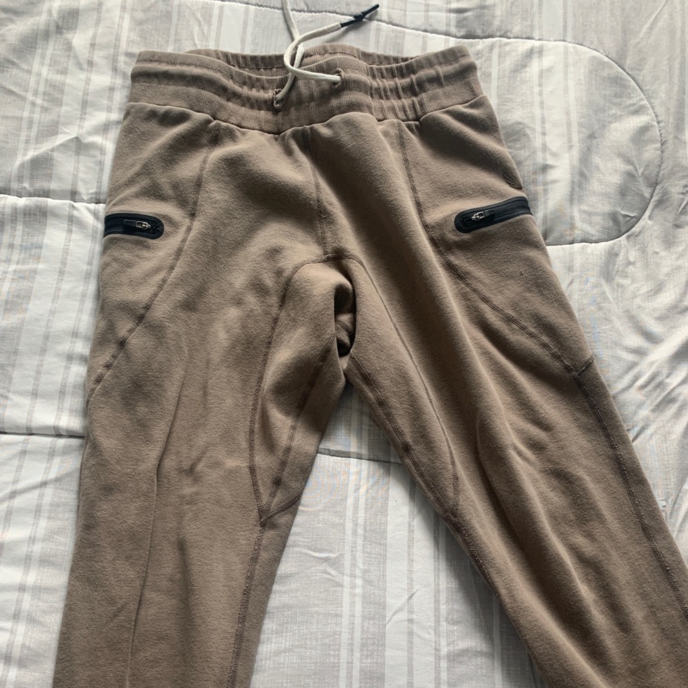 ASRV Tan Joggers (Medium)